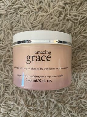 NEW Philosophy AMAZING GRACE Whipped Body Cream Crème 8 oz Moisturizer